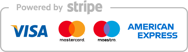 Powered by Stripe